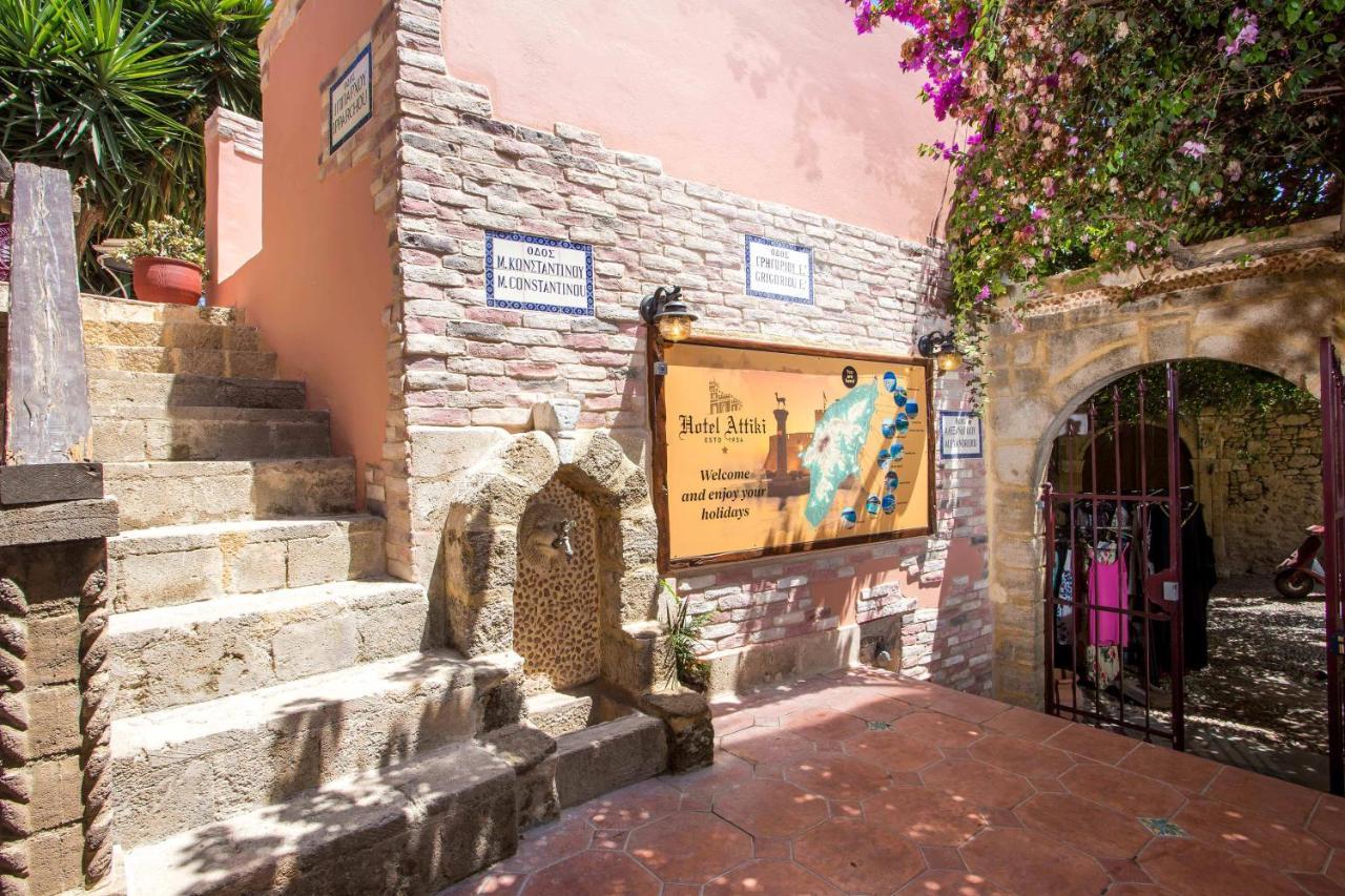 Attiki Hotel Rhodes City Bagian luar foto