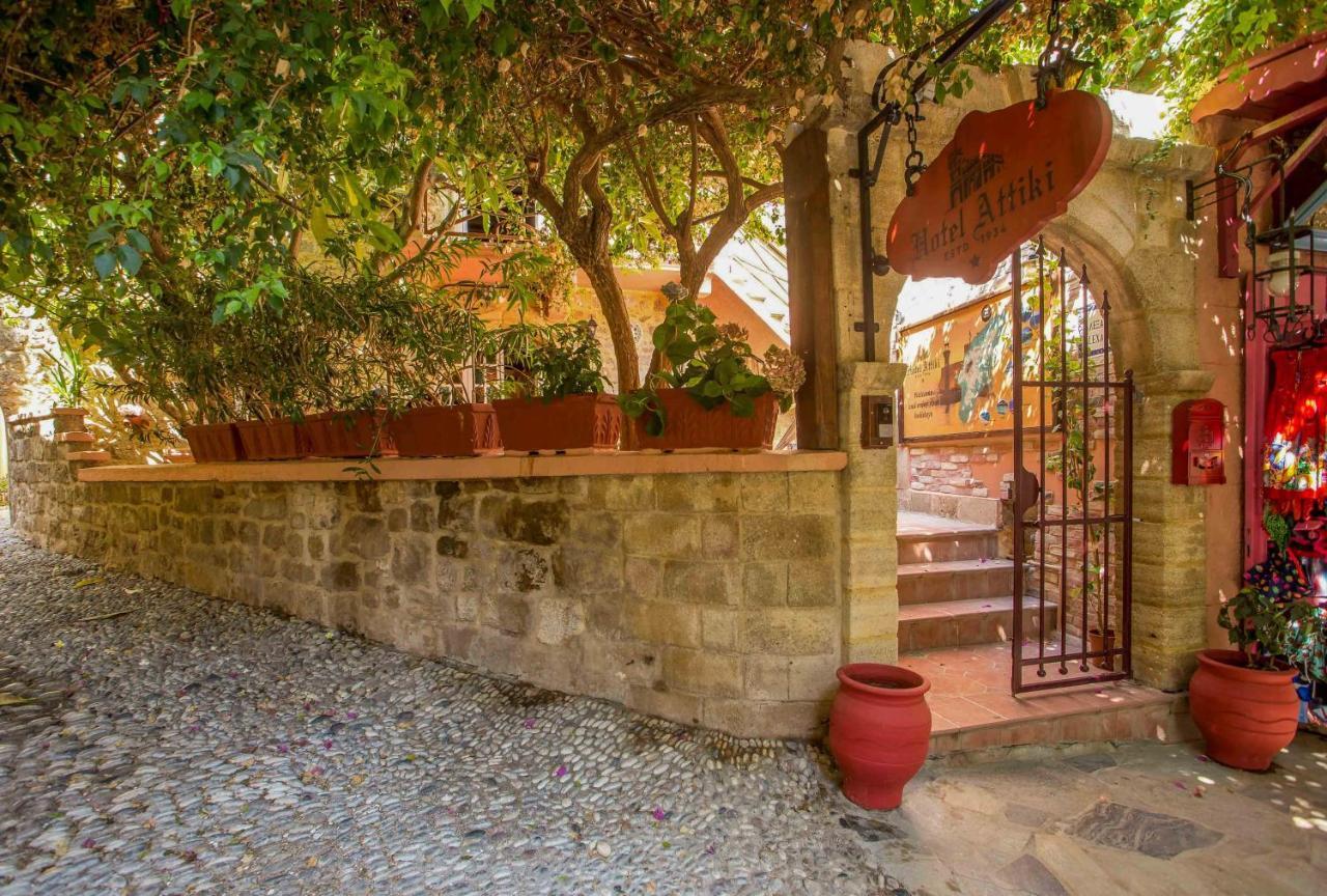 Attiki Hotel Rhodes City Bagian luar foto