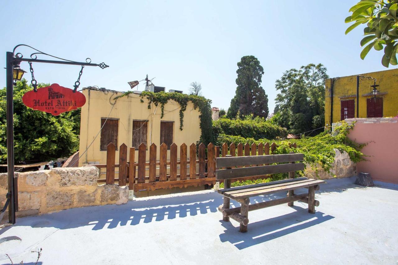 Attiki Hotel Rhodes City Bagian luar foto