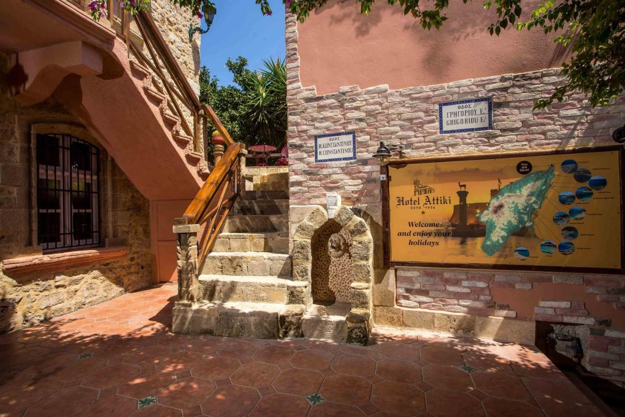 Attiki Hotel Rhodes City Bagian luar foto